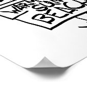 Warm Sunny Beach Sign Poster (Hoek)