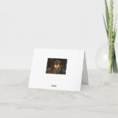 Warm Sunset Kaart (Achterkant)