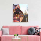 Warm Sunset on Gingerbrood - Martha's wijntuin Canvas Afdruk (Insitu (Woonkamer))