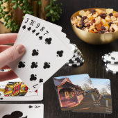 Warm Sunset on Gingerbrood - Martha's wijntuin Pokerkaarten (Insitu)