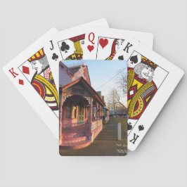 Warm Sunset on Gingerbrood - Martha's wijntuin Pokerkaarten