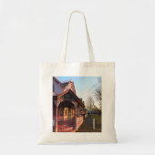 Warm Sunset on Gingerbrood - Martha's wijntuin Tote Bag (Voorkant)