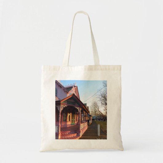 Warm Sunset on Gingerbrood - Martha's wijntuin Tote Bag (Voorkant)