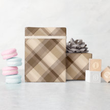 Warm Taupe Bruine Houten Kabinet Geruite Patroon