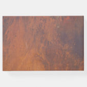 Warm textuur gastenboek (Achterkant)