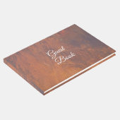 Warm textuur gastenboek (Hoek)