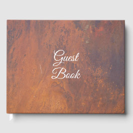 Warm textuur gastenboek