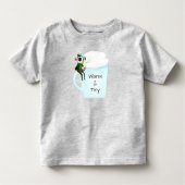 Warm & Tiny Eclipse The Tiny Dragon Cocoa Shirt (Voorkant)