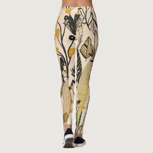 Warm Tones Garden Leggings (Achterkant)