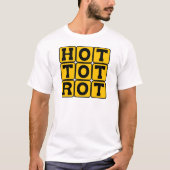 Warm tot trot, graag om te gaan t-shirt (Voorkant)