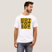 Warm tot trot, graag om te gaan t-shirt (Voorkant volledig)