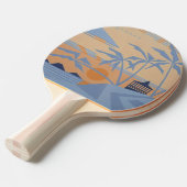 WARM TROPICS Ping-Pong Paddle Tafeltennisbatje (Voorkant Gekanteld)