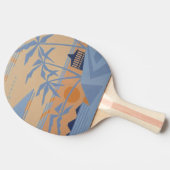 WARM TROPICS Ping-Pong Paddle Tafeltennisbatje (Zijkant)