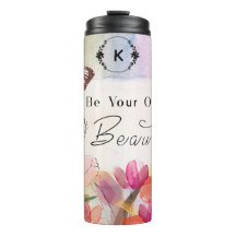 Warm Tulips en Butterfly Quote, aangepast monogram