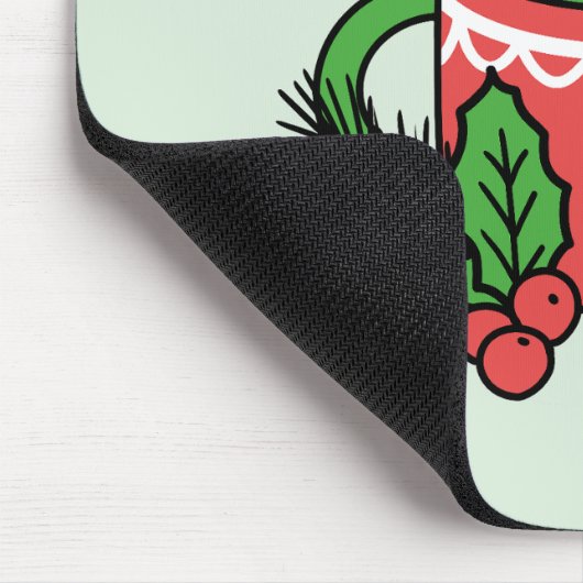 Warm Up Met Sneeuw Herfst Cacao Oproepen - Winter  Muismat (Hoek)