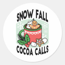 Warm Up Met Sneeuw Herfst Cacao Oproepen - Winter 