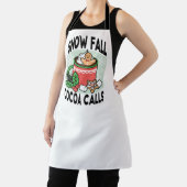 Warm Up Met Sneeuw Herfst Cacao Oproepen - Winter Schort (Insitu)