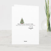 Warm vakantie wensen Kaart (Achterkant)