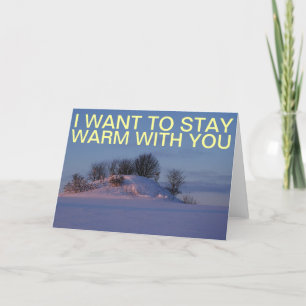 warm verblijf kaart