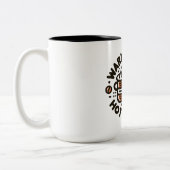 Warm Vibes Tweekleurige Koffiemok (Links)