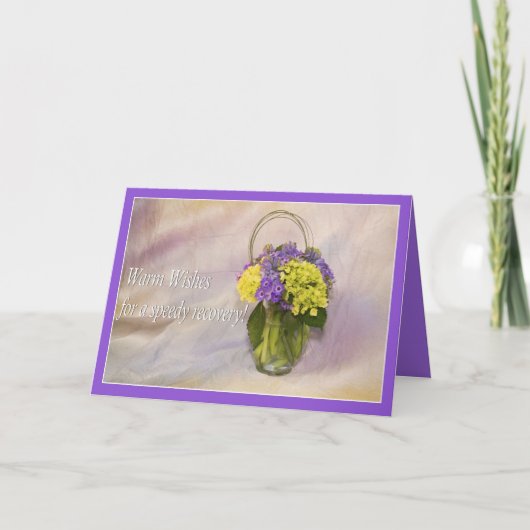 Warm wast in uw Wenskaart voor chirurgische ingrep Kaart (Voorkant)