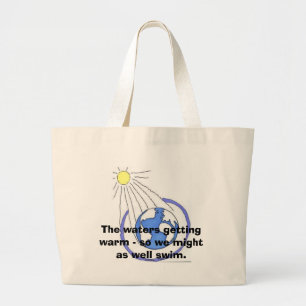 warm water grote tote bag