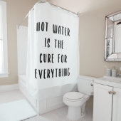 Warm water is de remedie voor alles douchegordijn (In situ)