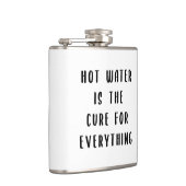 Warm water is de remedie voor alles heupfles (Rechts)