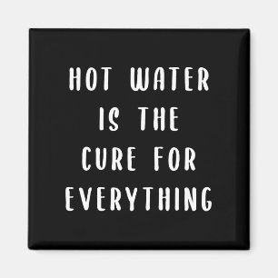 Warm water is de remedie voor alles magneet