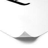 Warm water is de remedie voor alles poster (Hoek)