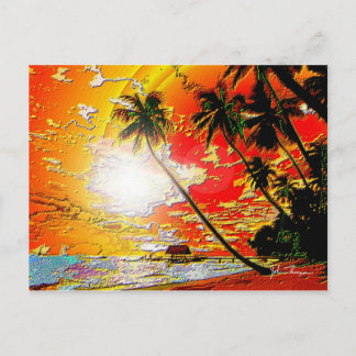Warm Water Paradise Post Card Briefkaart