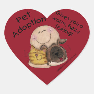 Warm, wazig gevoel! Hart Hart Sticker