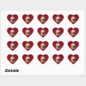 Warm, wazig gevoel! Hart Sticker (Vel)
