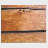 Warm Weatherboard Barn Siding Cadeaupapier (Vlak)