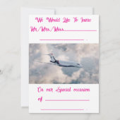 Warm Welcome Invitation Card – Elegant Custom Kaart (Achterkant)