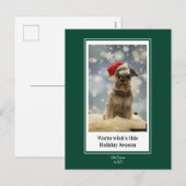 Warm Wens dit vakantieseizoen briefkaart (Voorkant / Achterkant)