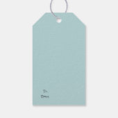 Warm wil kerstcadeautassen cadeaulabel (Achterkant)