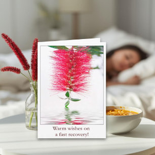 Warm wint op een Fast Recovery Flower Kaart