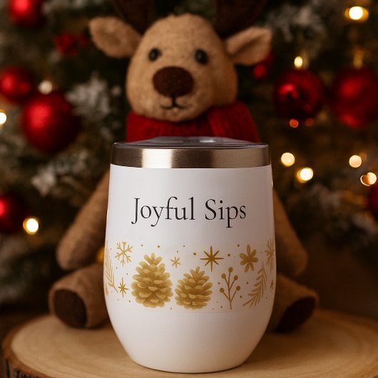 Warm Winter Cheer Water Bottle