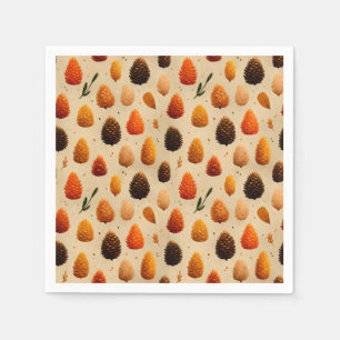 Warm Winter Denappels Patroon Servet