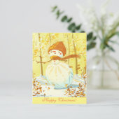 Warm Winter Feestdagenkaart (Staand voorkant)