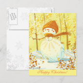 Warm Winter Feestdagenkaart (Voorkant / Achterkant)