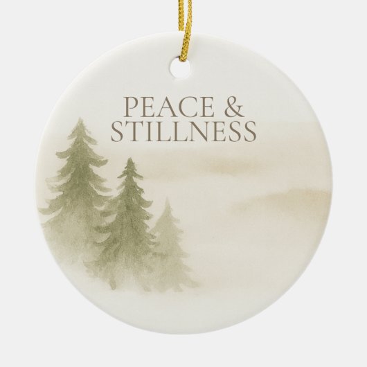 Warm Winter Still Ornament (Voorkant)