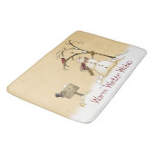 Warm Winter Wishes Bath Mat (Gekanteld)