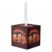 Warm Winter Wishes Decoratie (Achter hoekig)