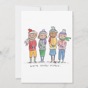Warm Winter Wishes Kaart