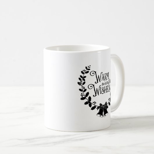 Warm Winter Wishes Kerstmis Mok (Voorkant rechts)
