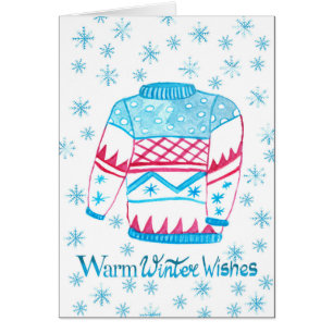 Warm Winter Wishes kerstSweater