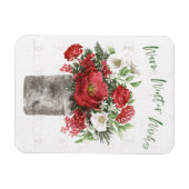 Warm Winter Wishes Magneet (Horizontaal)