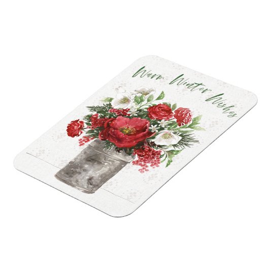 Warm Winter Wishes Magneet (Linkerzijde)